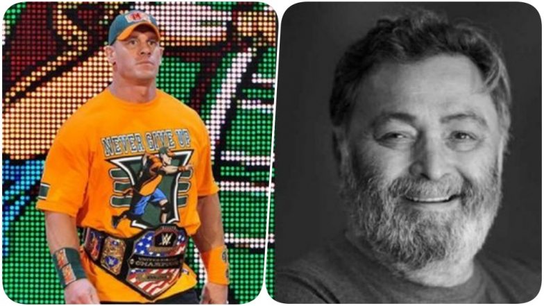 John Cena Pays Tribute to Rishi Kapoor, Posts Picture of Deceased Star on Social Media