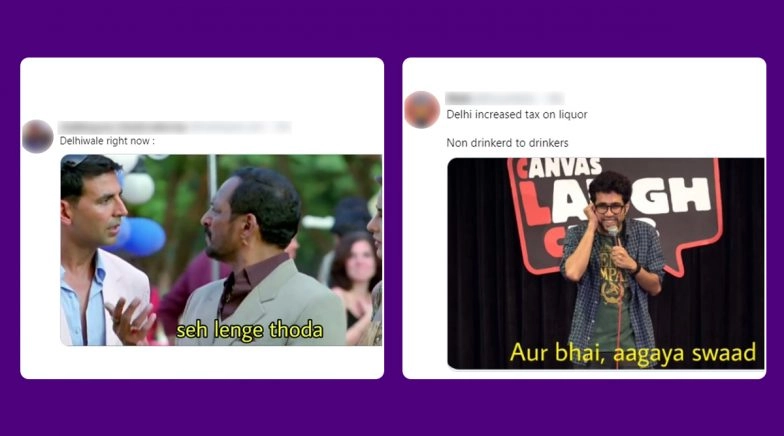Delhi Govt Imposes 70% ‘Special Corona Fee’ on Liquor Sale Inspires Memes 