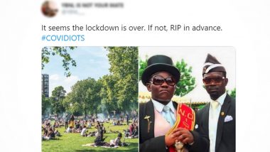 #COVIDIOTS Memes Trend Online! Netizens Shame Britons After They Flock to Parks and Beaches Breaking Lockdown Protocols