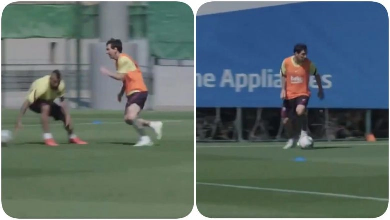 Lionel Messi DESTORYS Barcelona in Training Session, Looks More Than Ready for Return 