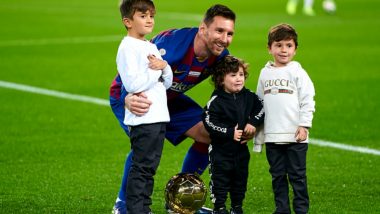 5 Moments When Lionel Messi’s Sons Thiago & Mateo Won Our Hearts, From Taunting Their Father to Teasing Virgil van Dijk’s Nephew (Watch Videos)