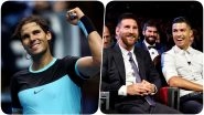 Rafael Nadal Makes his Pick Between Cristiano Ronaldo & Lionel Messi, Settles the Debate With a Great Reply