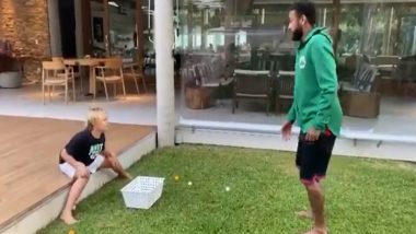 Neymar Jr Trolls His Son Davi Lucca With an Egg Prank, PSG Footballer Shares Video On Social Media
