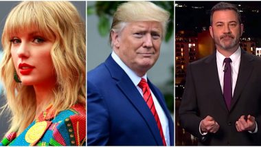 George Floyd Death: Taylor Swift, Jimmy Kimmel and Other Hollywood Celebs Call Out US President Donald Trump For His Twitter Threat To Shoot Minneapolis Protesters