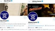Akshay Kumar, Ajay Devgn, Varun Dhawan Change their Display Picture on Twitter as a Tribute to Maharashtra Police