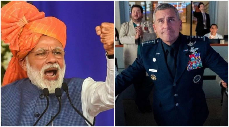 Netflix’s Space Force: PM Narendra Modi Gets Name-Dropped in Steve Carell’s Comedy Series 