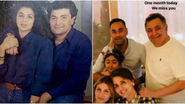 Late Actor Rishi Kapoor’s Wife Neetu and Daughter Riddhima Remember the Legend with These Throwback Pics