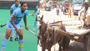 Rani Rampal, Indian Women’s Hockey Team Captain, Proud of Her Cart-Puller Father; Says Hard Work Always Pays Off
