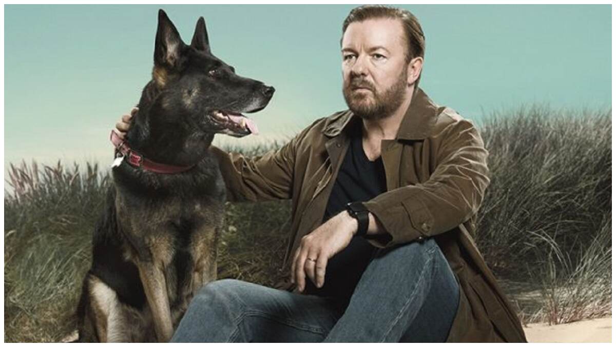 Ricky Gervais Talks Doing After Life Season 3 With Social Distancing Norms, Says 'I Will Write Scenes With Two People Sitting Six Feet Apart' Ricky Gervais Talks Doing After Life Season 3 With Social Distancing Norms, Says 'I Will Write Scenes With Two People Sitting Six Feet Apart'
