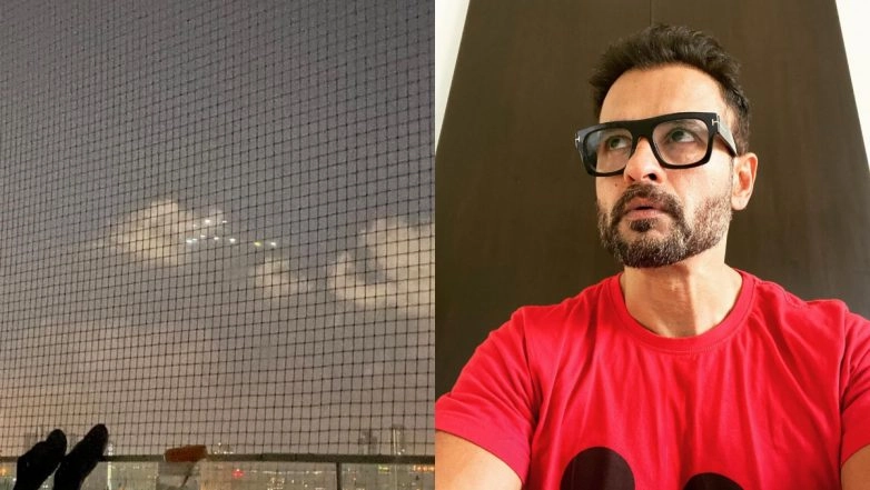 UFO In Mumbai Sky? Rohit Roy Shares Pictures