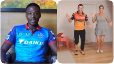 Sunrisers Hyderabad and Delhi Capitals Join Roses Are Red Challenge on Twitter, Post Hilarious Replies (Watch Video)