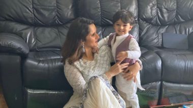 Sania Mirza Celebrates Eid Al-Fitr With Son Izhaan, Tennis Star Posts Cute Picture on Twitter