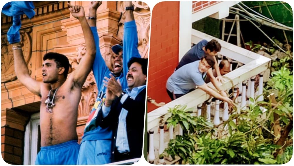Sourav Ganguly Fixes Mango Tree Amid Amphan Cyclone, Netizens Say, ‘Another Balcony Another Show’ While Recalling 2002 NatWest Final Sourav Ganguly Fixes Mango Tree Amid Amphan Cyclone, Netizens Say, ‘Another Balcony Another Show’ While Recalling 2002 NatWest Final