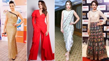 Trisha Krishnan Birthday Special: Paying an Ode to her Red Carpet Affair, One Outfit at a Time (View Pics)