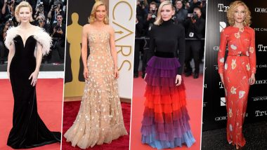 Cate Blanchett Birthday Special: Her Red Carpet Outings are Testament of Her Refined Taste and Sophisticated Choices (View Pics)