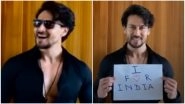 Tiger Shroff Sings Roop Tere Mastana To Raise Funds During I For India Concert