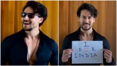 Tiger Shroff Sings Roop Tere Mastana To Raise Funds During I For India Concert