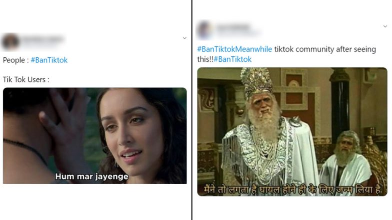 #BanTikTok Funny Memes Take Over Twitter After Faizal Siddiqui’s Controversial ‘Acid Attack’ Video Went Viral, Twitterati Roast TikTokers Including Brother Amir Siddiqui With Hilarious Jokes!