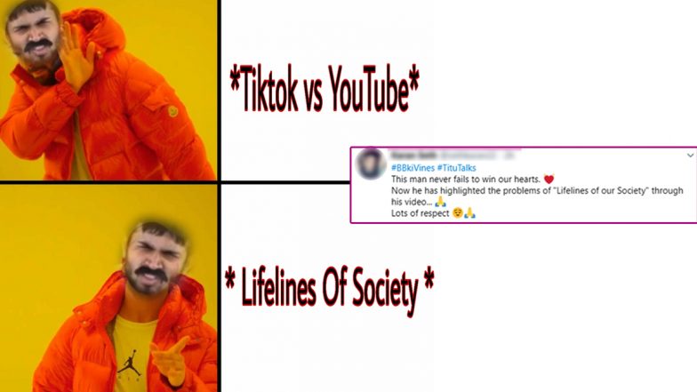 BB Ki Vines Funny Memes Go Viral After YouTuber Bhuvan Bam Reminds Netizens of The ‘Real Issue’ via Titu Talks Video Amid YouTube vs TikTok Feud on Twitter!