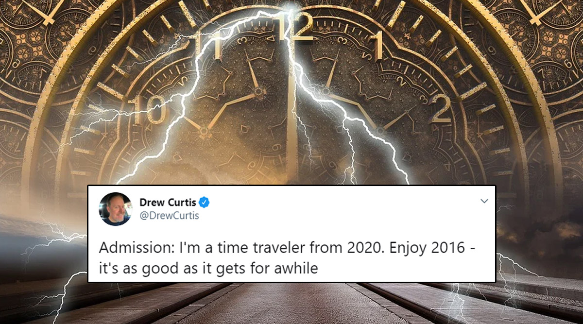 time traveller on twitter