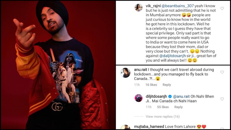 Did Diljit Dosanjh Travel Out of India Amid Lockdown? Fans Ask The Actor-Singer if He's in US or Canada as His Kitchen Looks Different in New Cooking Videos