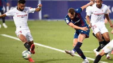 Levante 1-1 Sevilla, La Liga 2019-20 Match Result: Late Own Goal Snatches Possible Win for Visitors