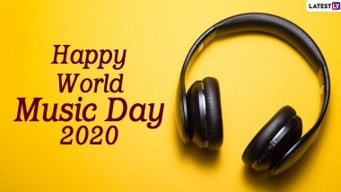 World Music Day 2020 Images and HD Wallpapers for Free Download Online: WhatsApp Stickers, Facebook Messages, GIFs and Quotes to Celebrate the Spirit of Music