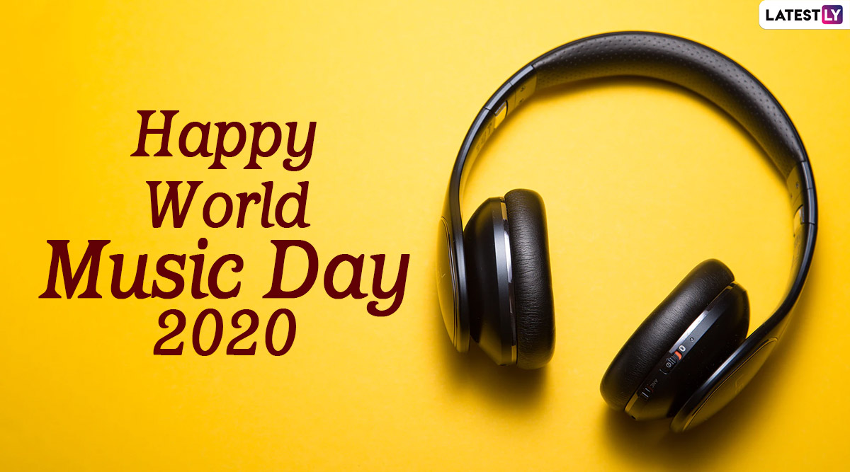 World Music Day Images And Hd Wallpapers For Free Download Online Whatsapp Stickers Facebook Messages Gifs And Quotes To Celebrate The Spirit Of Music Latestly