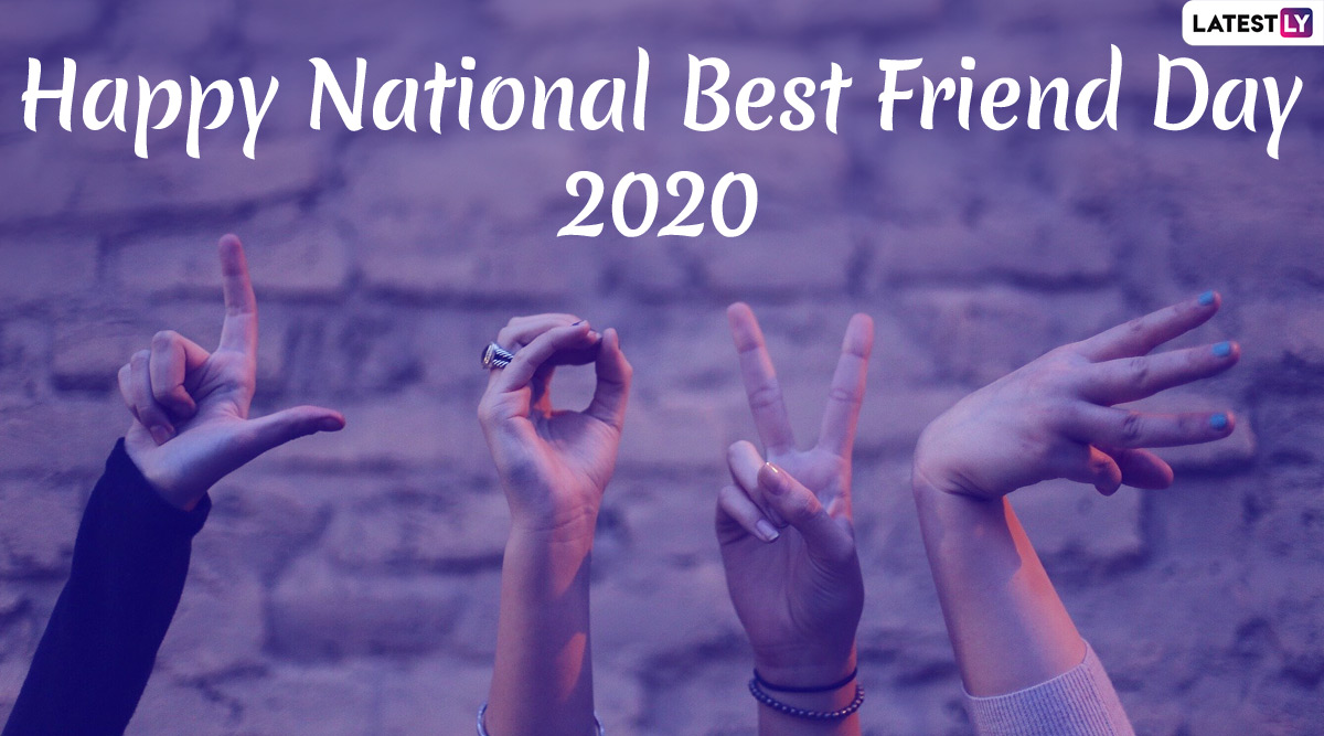 National Best Friend Day Images Hd Wallpapers For Free Download Online Wish Happy Bff Day With Whatsapp Stickers Gif Greetings And Hike Messages Latestly