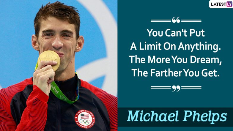 Michael Phelps Quotes With HD Images: 10 Powerful Sayings by the Olympic Swimmer on Success and Life to Celebrate His 35th Birthday
