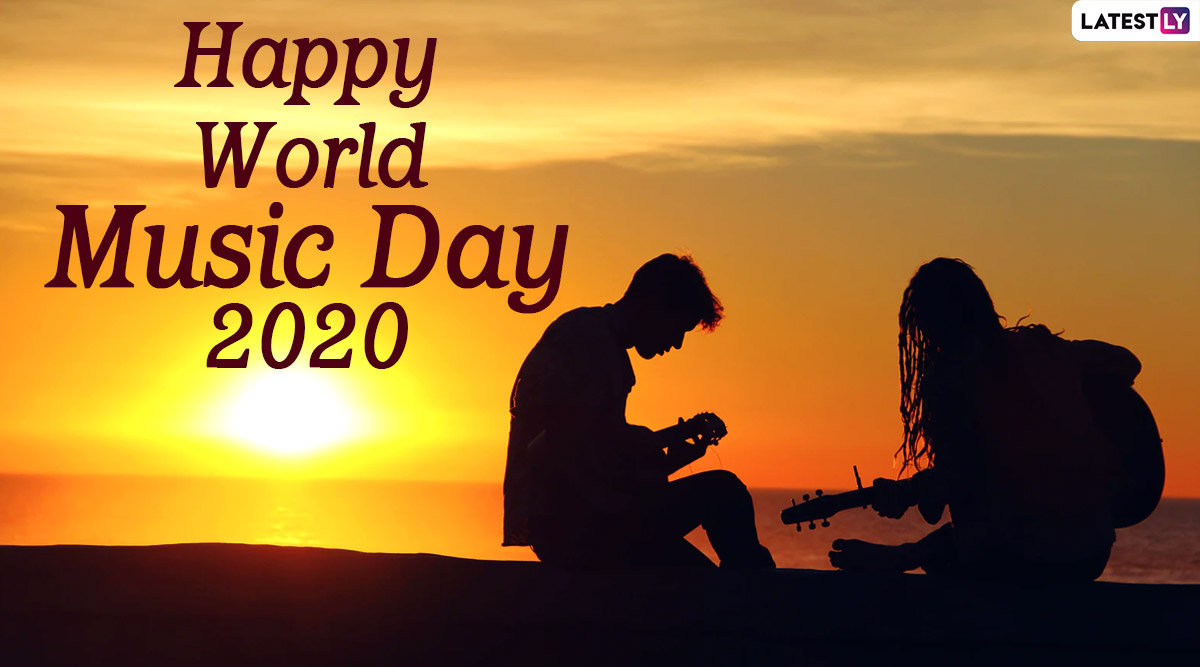 World Music Day Images And Hd Wallpapers For Free Download Online Whatsapp Stickers Facebook Messages Gifs And Quotes To Celebrate The Spirit Of Music Latestly