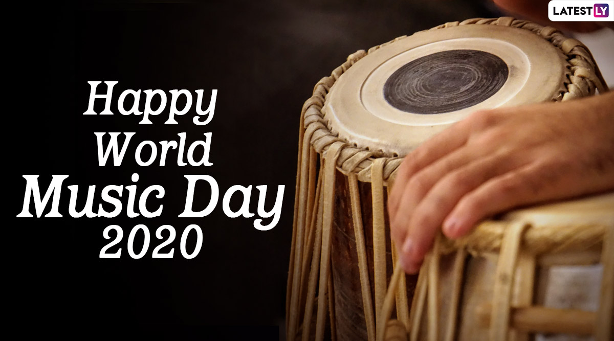 World Music Day Images And Hd Wallpapers For Free Download Online Whatsapp Stickers Facebook Messages Gifs And Quotes To Celebrate The Spirit Of Music Latestly