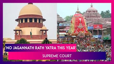 “Lord Jagannath Will Not Forgive Us If We Allowed The Rath Yatra This Year”: Supreme Court