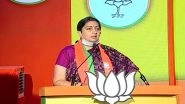 Smriti Irani at Delhi Jansamvad Virtual Rally, Says 'BJP Workers Distributed Food to Over 1 Crore People in the National Capital'
