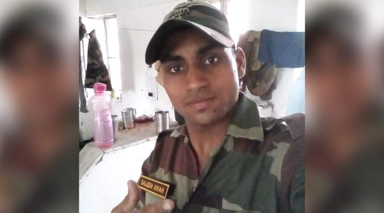 Lance Naik Saleem Khan Drowns During Rescue Operation in Ladakh's Shyok River
