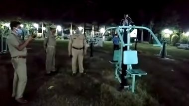 Ghost at Japanese Park, Rohini Caught on Camera Swinging on a Swing? This Viral Video Shot by Police Leaves Everyone Stumped From Delhi to Jhansi!