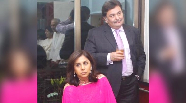 Neetu Kapoor Shares an Old Picture With Rishi Kapoor With a Emotional Message
