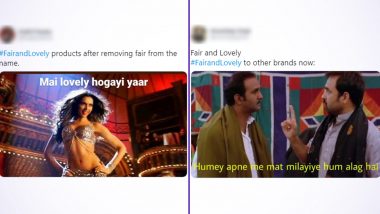 'Fair & Lovely' to Become 'Glow & Lovely'! Funny Memes and Jokes Flood Twitter as Netizens Celebrate HUL's Inclusive Move