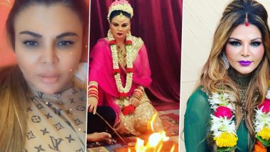 Rakhi Sawant Accuses Media Of Trying To Put Her In Depression, Reveals Her Wedding Was Fake and Says 'Mai Tumlog Ko Aur Chu**** Banaungi' (Watch Video)