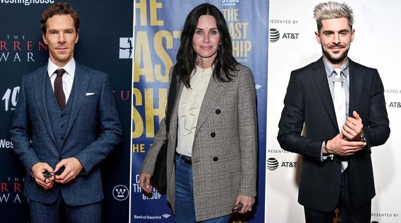 Benedict Cumberbatch, Courteney Cox and Zac Efron & More to Be Honoured in Hollywood Walk of Fame 