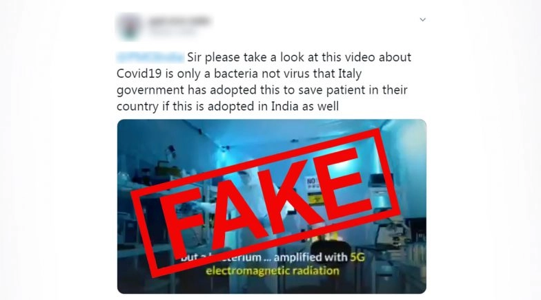 COVID-19 Is Bacteria & Not Virus? Video Claiming Italy Find COVID-19 Is Caused by Bacteria Is FAKE!