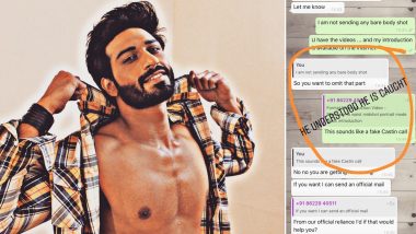 Vijayendra Kumeria Asked To Send 'Bare Body' Shots For Ranbir Kapoor and Yami Gautam's Web-Series, Actor Busts Fake Casting Call (View Screenshots)