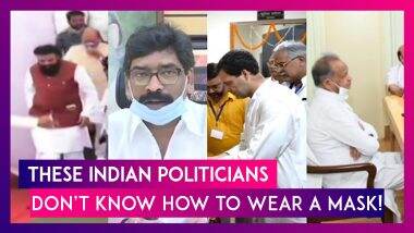 B Sriramulu, Karnataka Health Minister Seen Without Mask; Other Indian Politicians Who Still Don’t Know How To Wear One