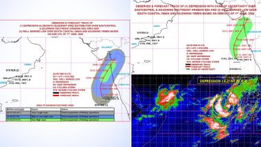 Nisarga Cyclone Path: Depression Lies Close to Goa, Mumbai and Surat on Monday; Check Movement and route of the Cyclonic Storm