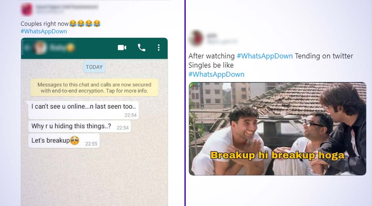 WhatsApp Down? Twitterati Can't Stop Making Fun of Couples With ...