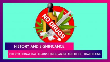 International Day Against Drug Abuse & Illicit Trafficking 2020: History of This UN Designated Day