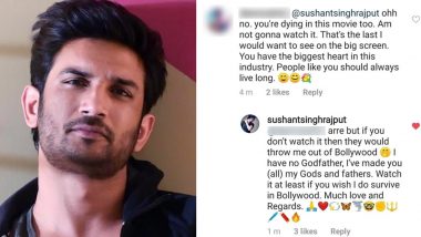 Sushant Singh Rajput's Old Comment On 'Industry Throwing Him Out of Bollywood' Goes Viral, Netizens Slam Nepotism