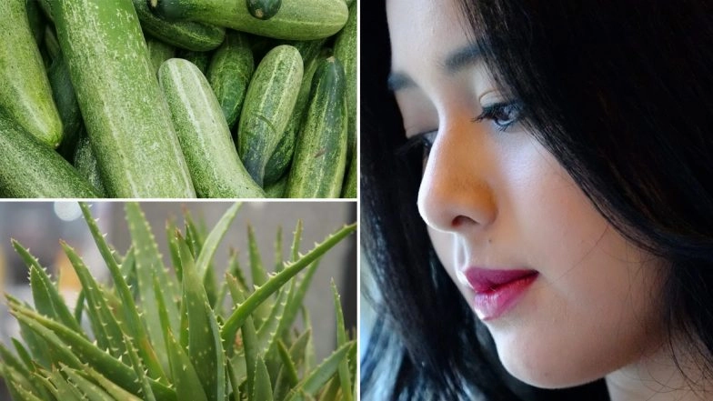 Home Remedy Of The Week: Cucumber-Aloe Vera DIY Face Mask to Reduce Skin Dryness (Watch Video)