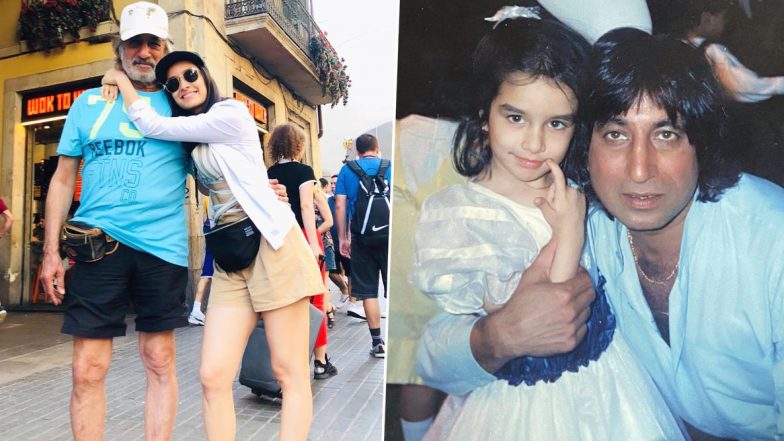 Father’s Day 2020: Shraddha Kapoor Shares Cute Childhood Photo with Dad Shakti Kapoor (View Post)