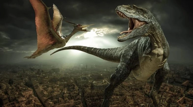 Giant Meat-Eating Dinosaur's Footprints Reveal The Reptiles Once Lived in Oakley